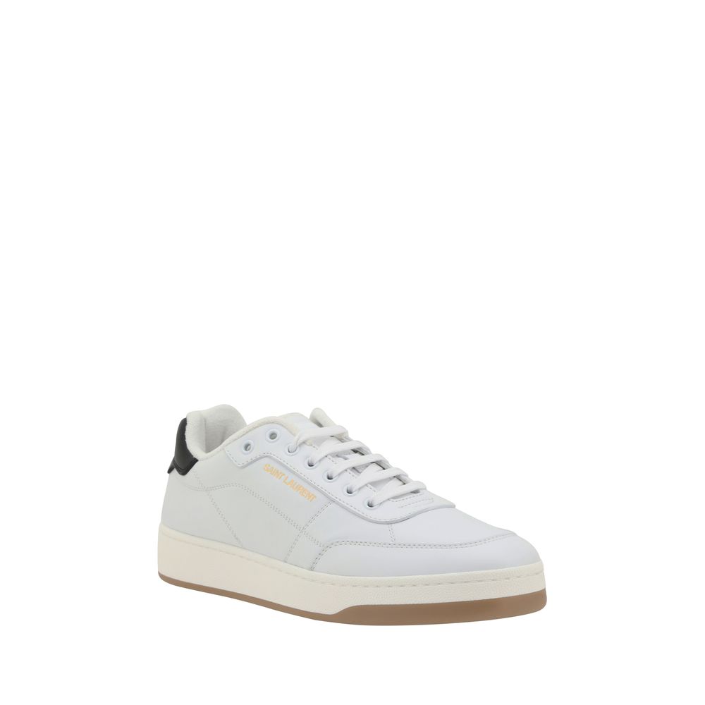 Saint Laurent White SL61 leather Sneakers