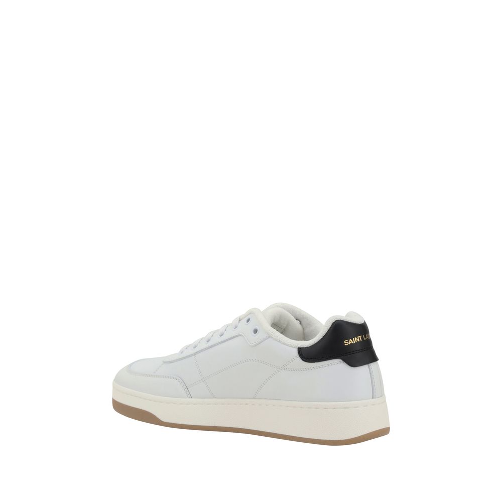 Saint Laurent White SL61 leather Sneakers