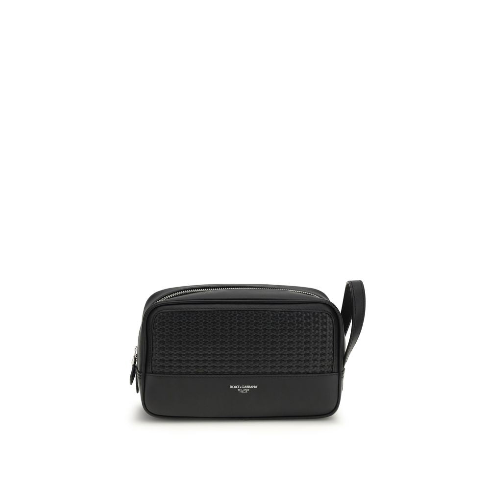 Dolce & Gabbana Black Calf Leather Bos Taurus Accessories Curated Luxury Accessories by Orvyn