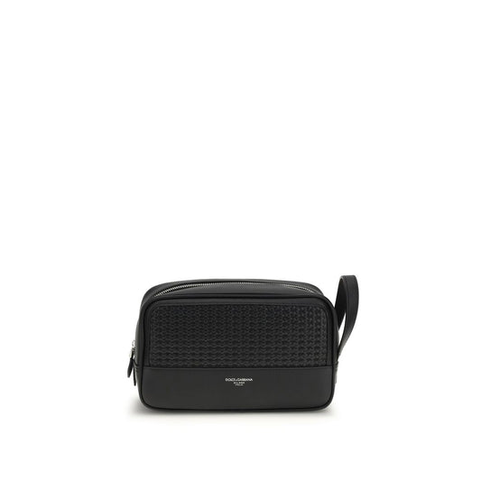 Dolce & Gabbana Black Calf Leather Bos Taurus Accessories Curated Luxury Accessories by Orvyn