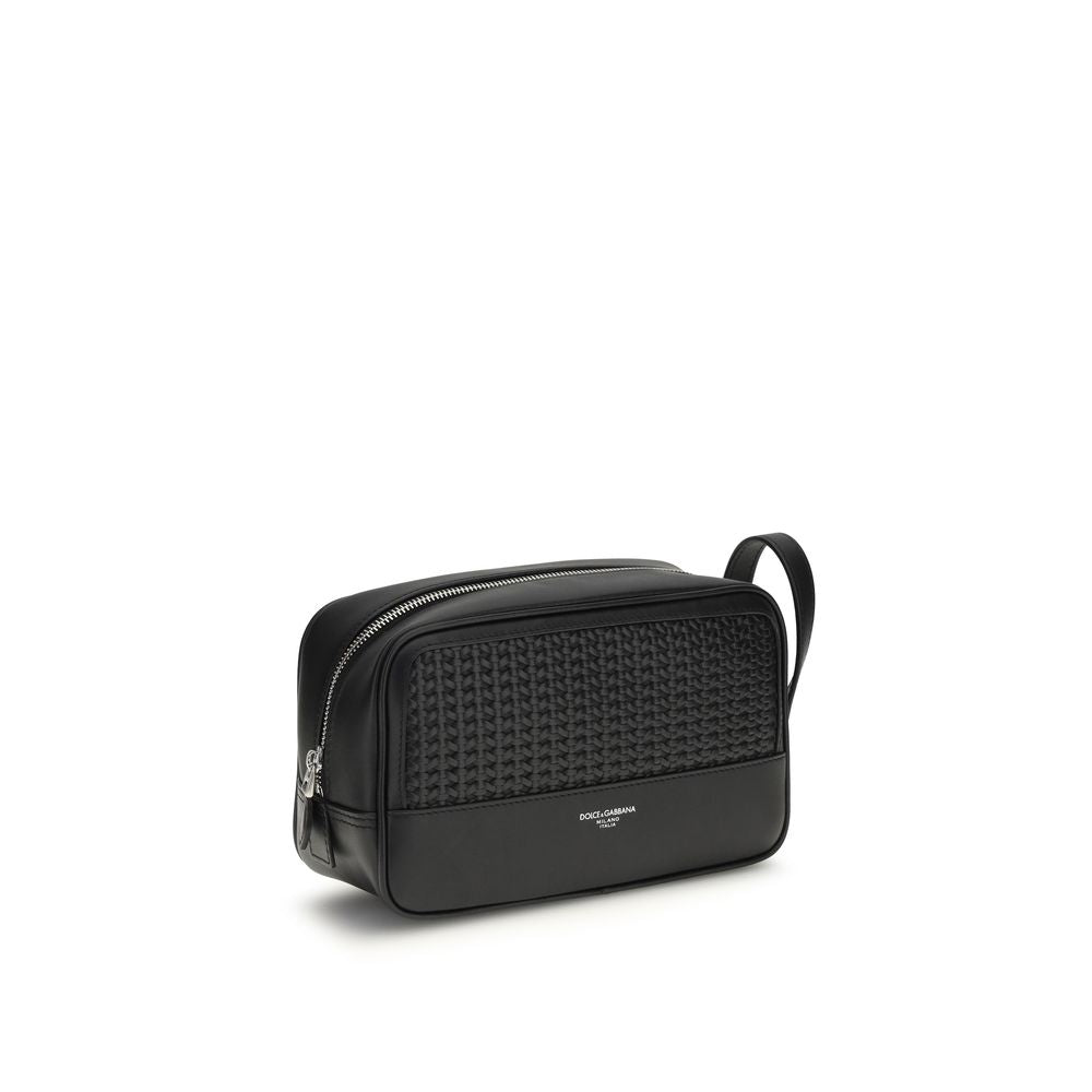 Dolce & Gabbana Black Calf Leather Bos Taurus Accessories Curated Luxury Accessories by Orvyn