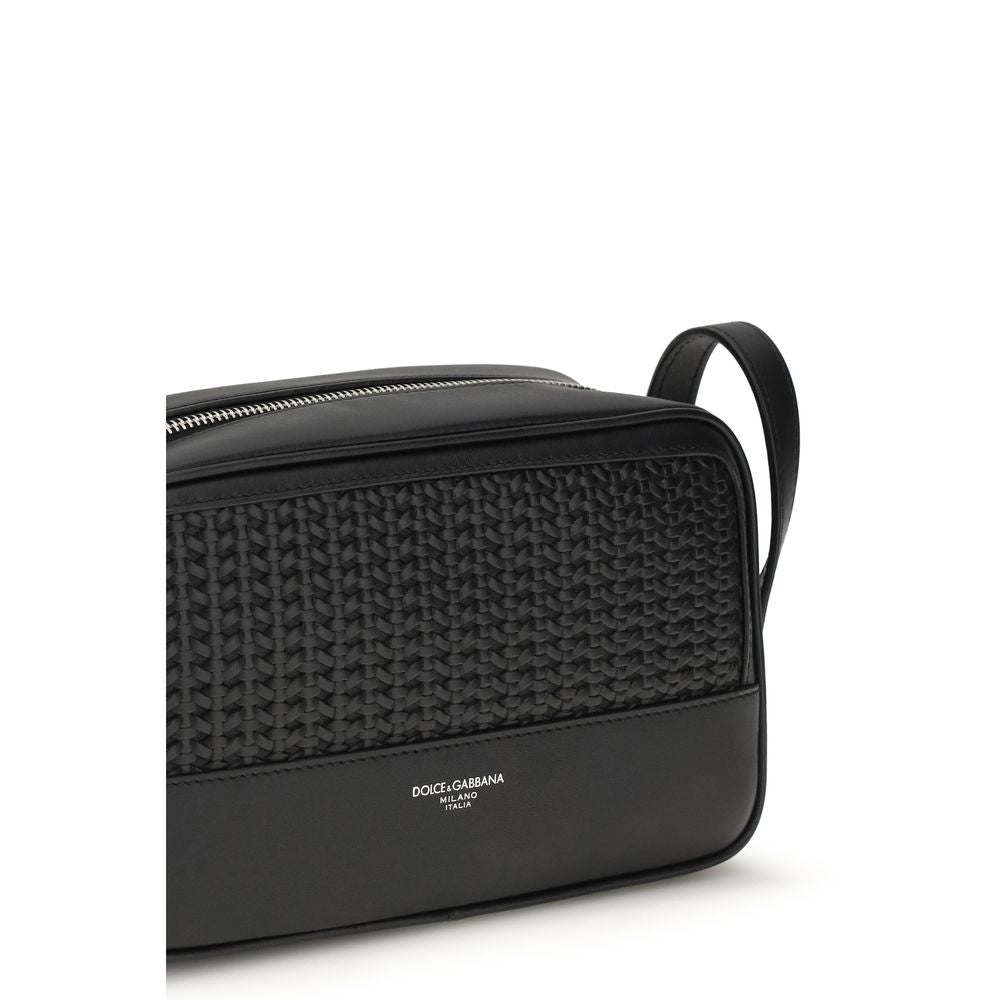 Dolce & Gabbana Black Calf Leather Bos Taurus Accessories Curated Luxury Accessories by Orvyn