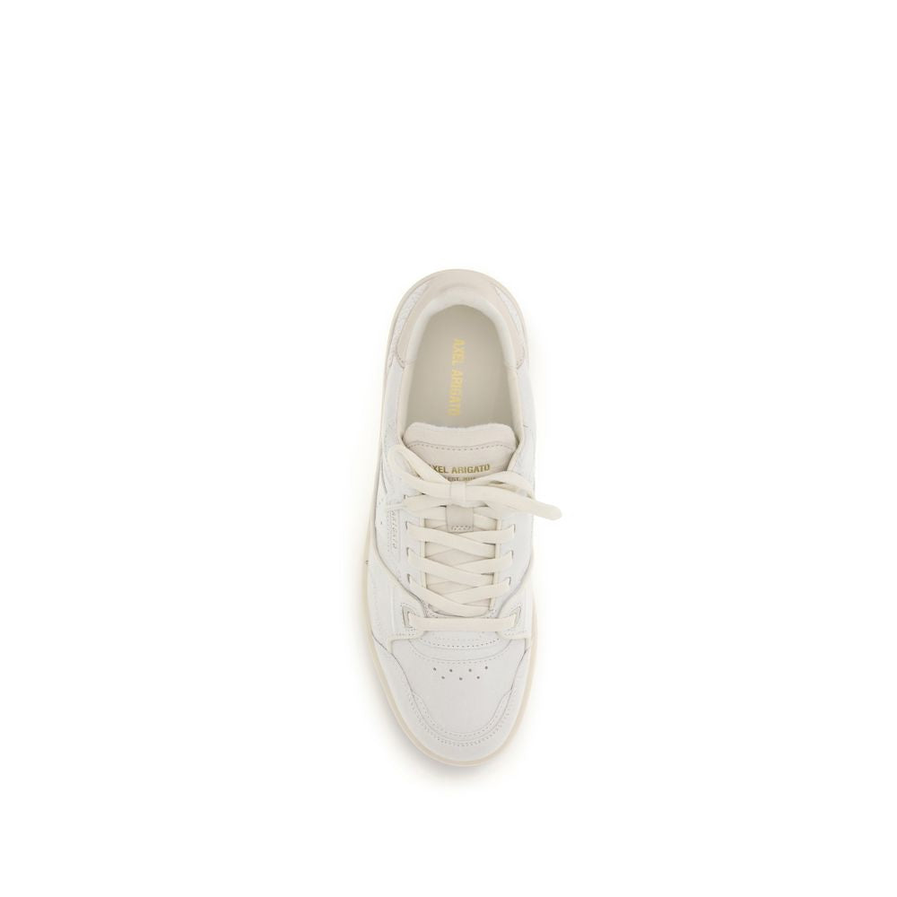 Axel Arigato White Calf Leather Bos Taurus Low Top Sneakers Curated Luxury Accessories by Orvyn