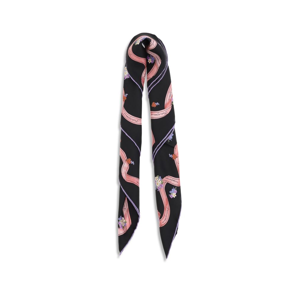 Dolce & Gabbana Multicolor Silk Scarf Curated Luxury Accessories by Orvyn