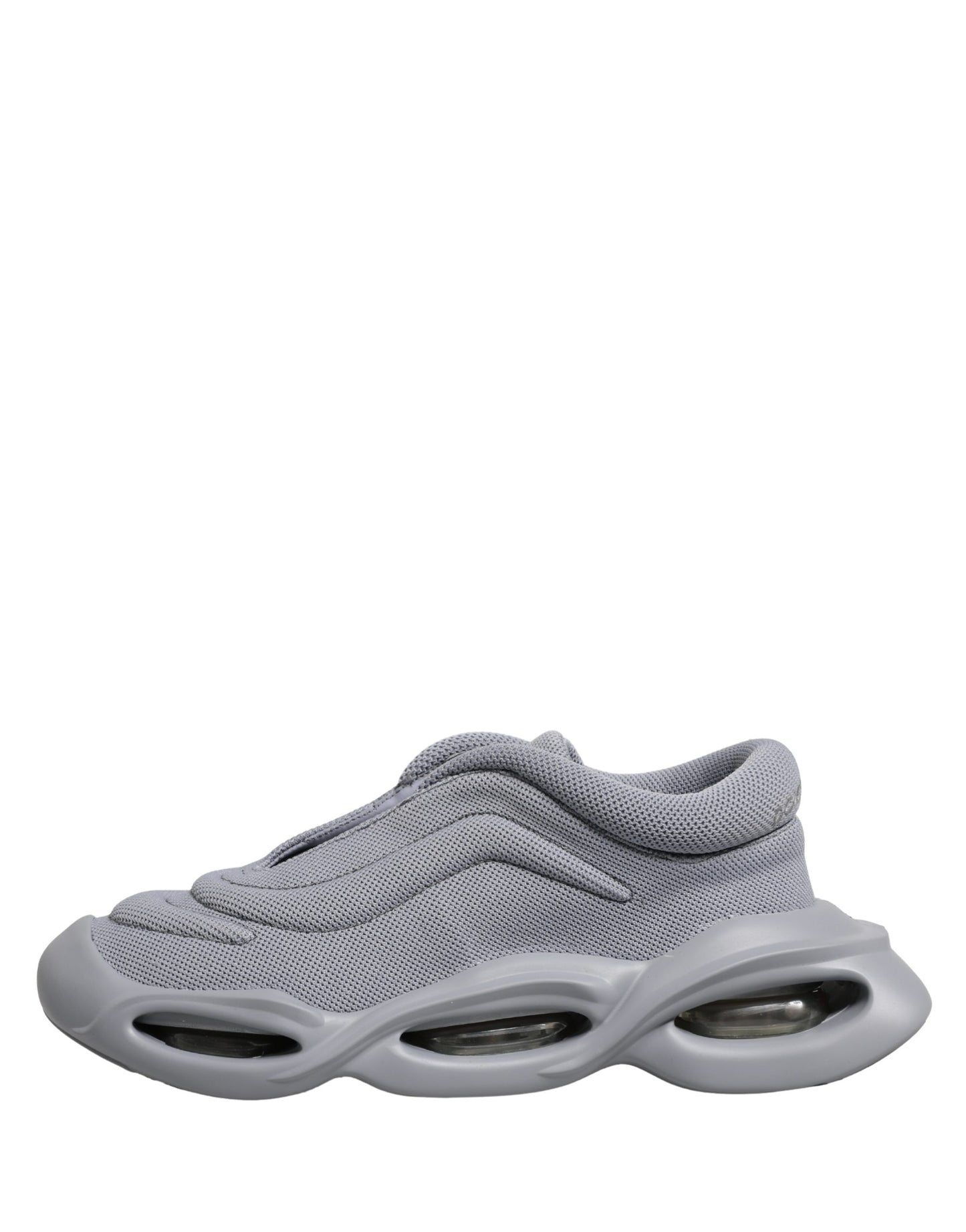 Dolce & Gabbana Gray Slip On Wave Low Top Sneakers Curated Luxury Accessories by Orvyn