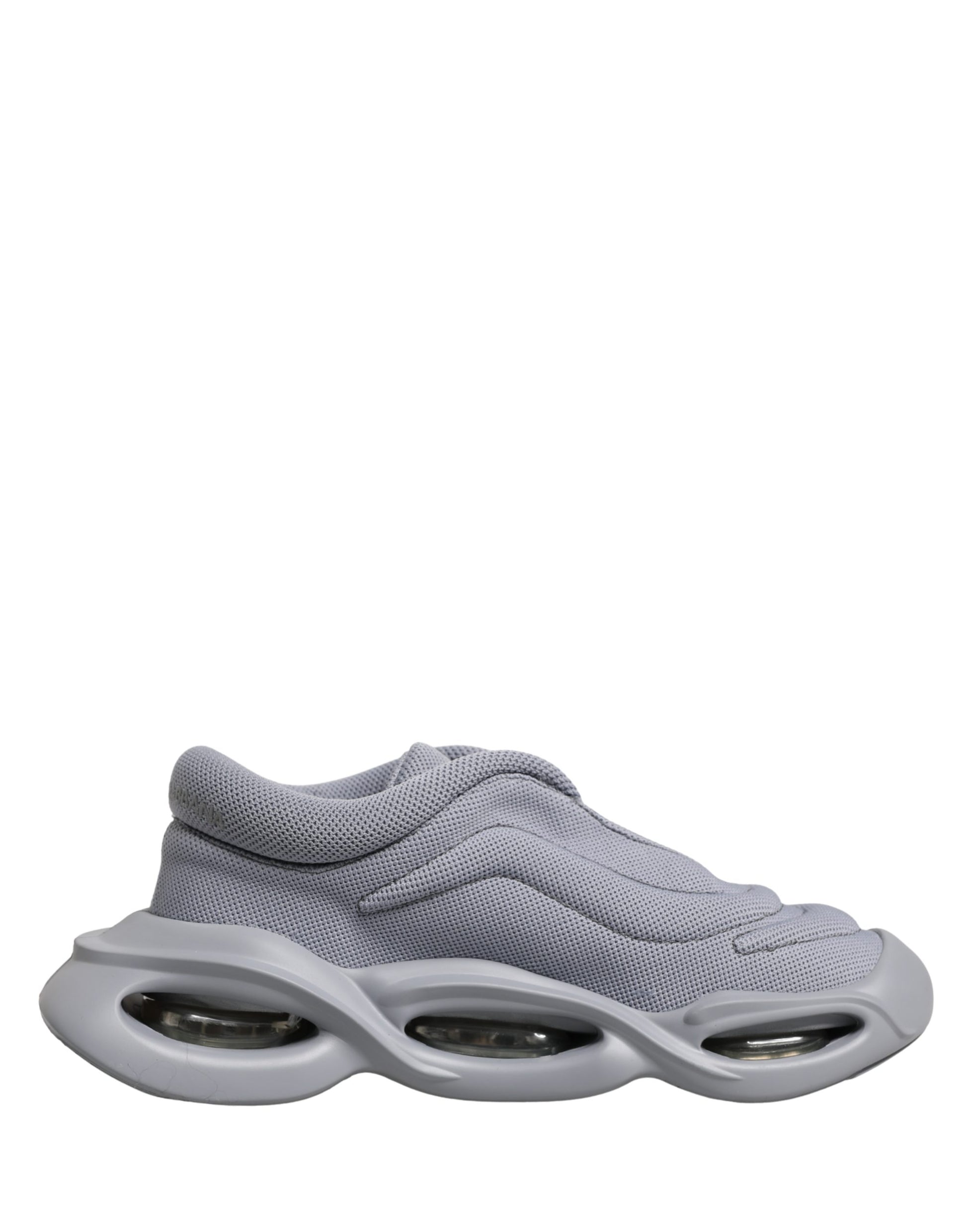 Dolce & Gabbana Gray Slip On Wave Low Top Sneakers Curated Luxury Accessories by Orvyn