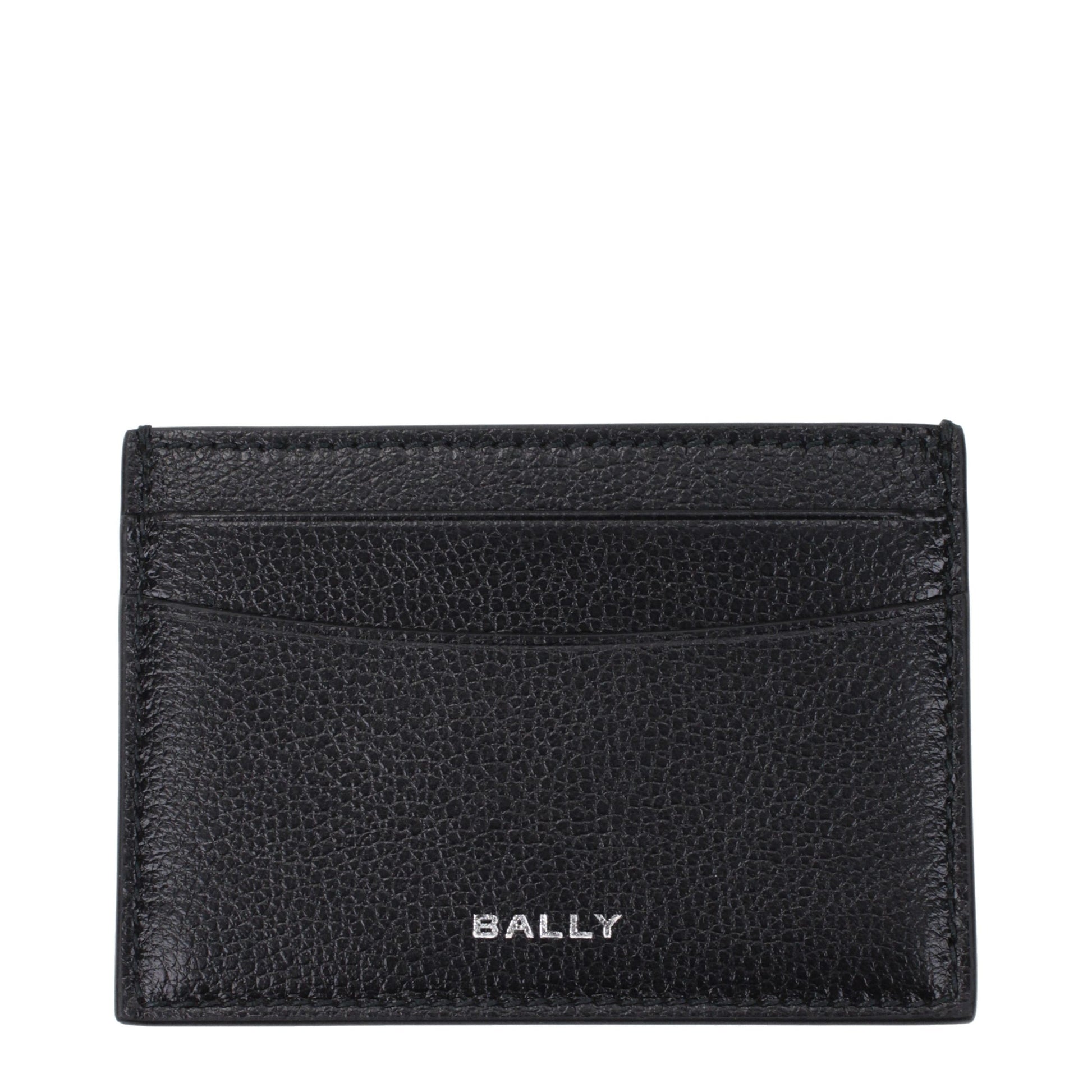 Bally Black Leather Cardholder Curated Luxury Accessories by Orvyn