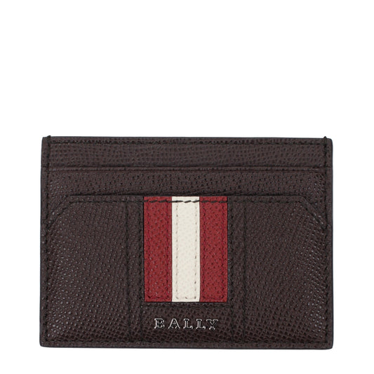 Bally Brown Leather Cardholder Curated Luxury Accessories by Orvyn