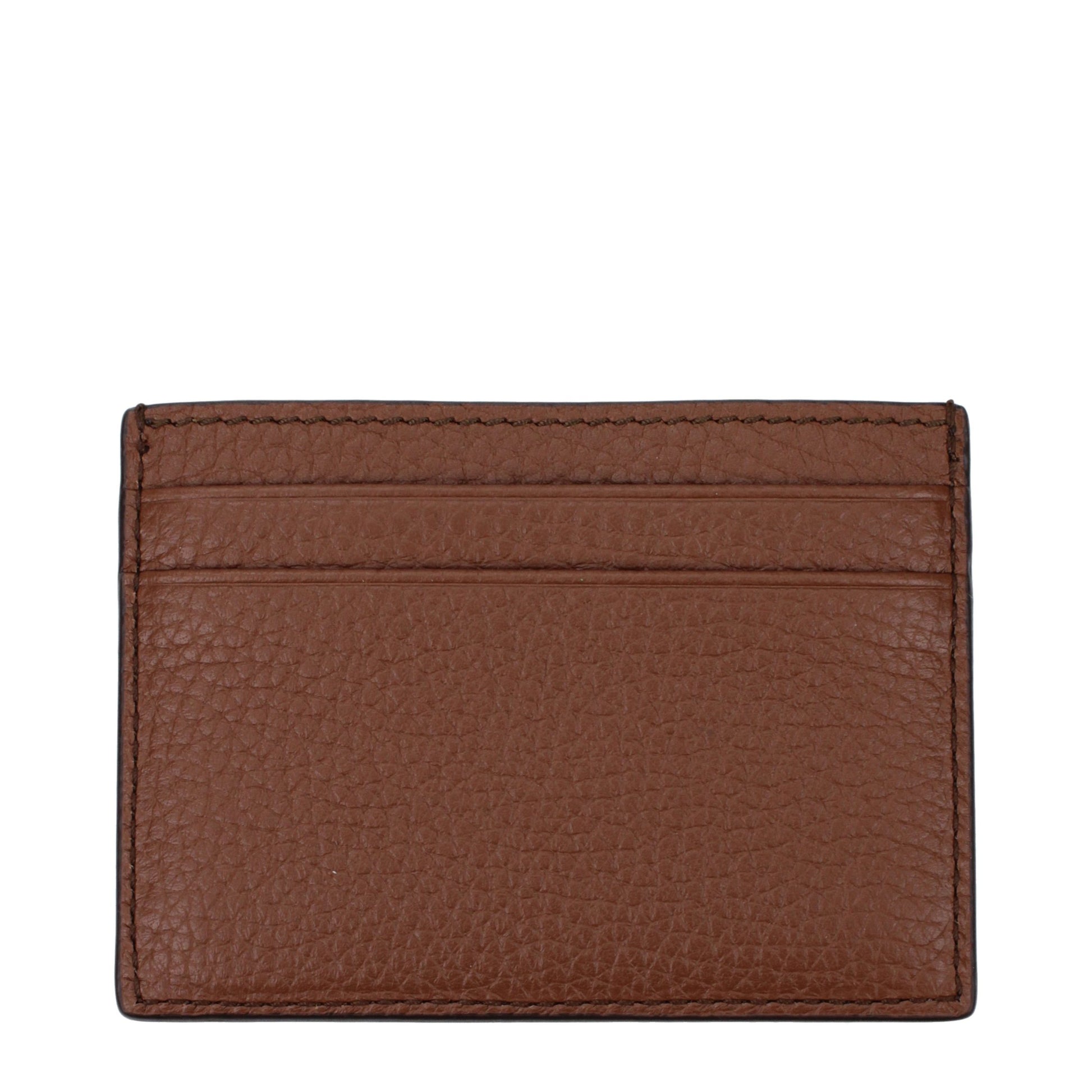 Bally Brown Leather Cardholder Curated Luxury Accessories by Orvyn