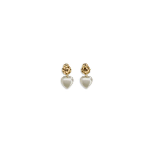Valentino Garavani Multicolor Brass Earrings Curated Luxury Accessories by Orvyn