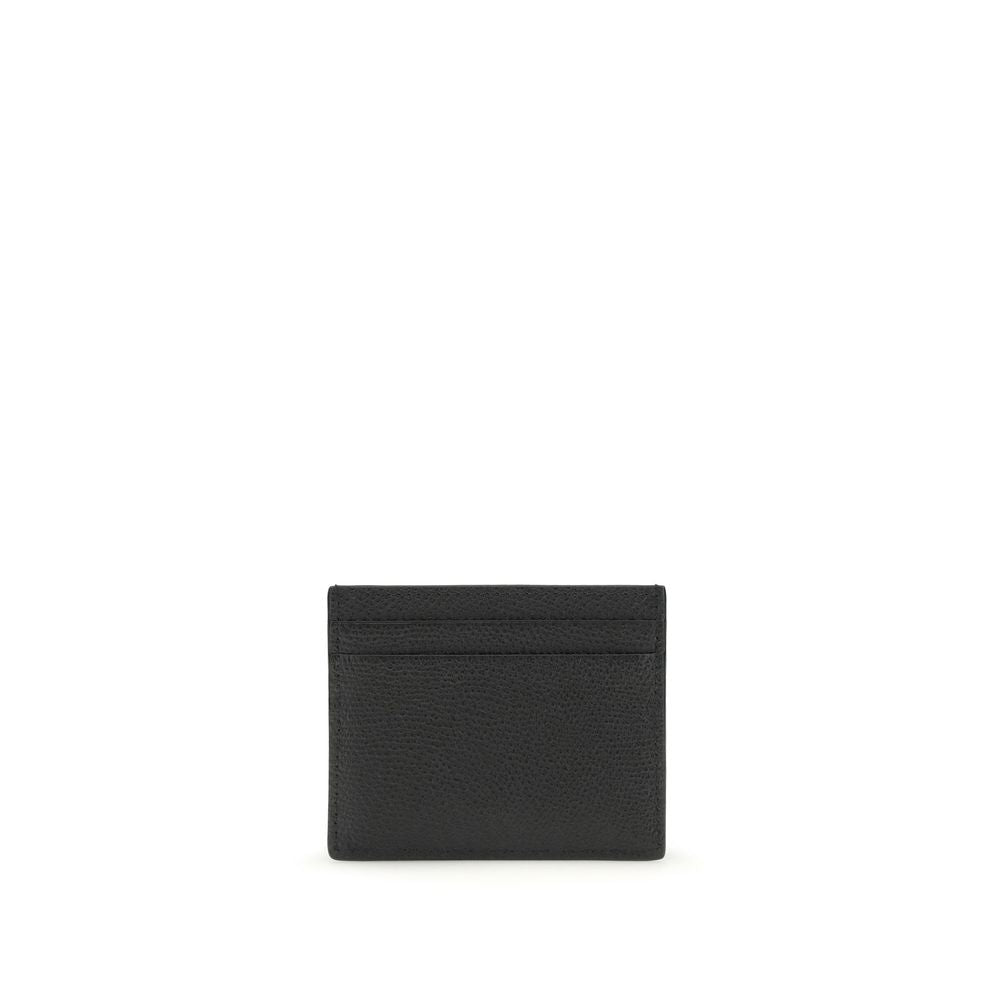 Valentino Garavani Black Calf Leather Bos Taurus Wallet Curated Luxury Accessories by Orvyn