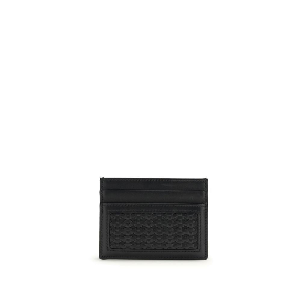 Dolce & Gabbana Black Cotton Wallet Curated Luxury Accessories by Orvyn