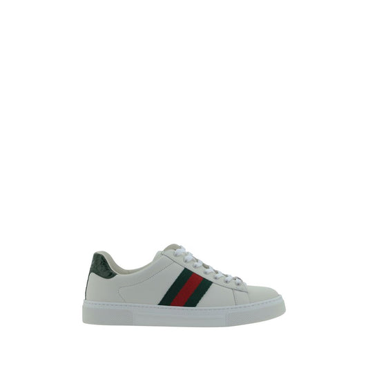 Gucci White 'Low Top' Sneakers weiss