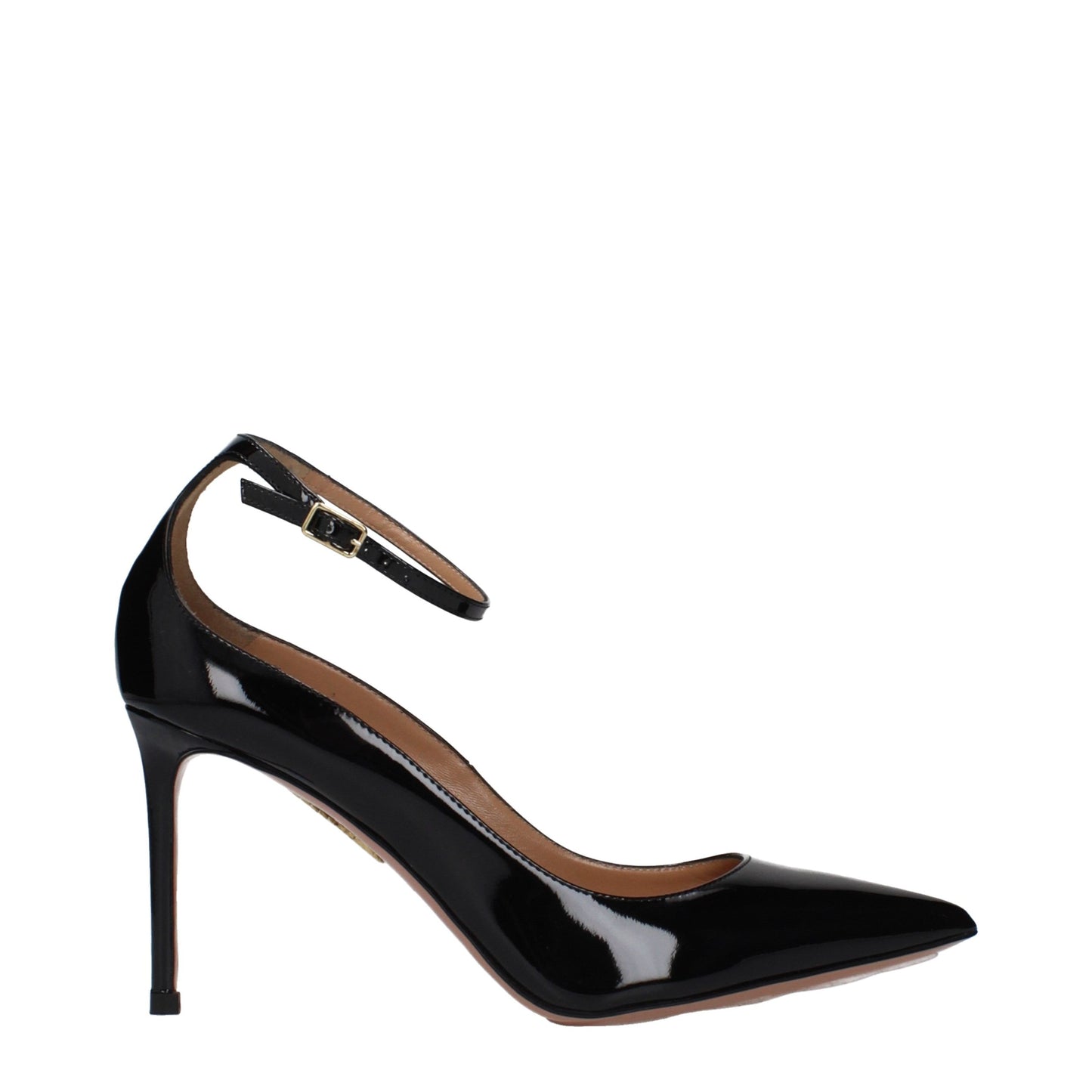 Aquazzura Black Leather Pumps Curated Luxury Accessories by Orvyn