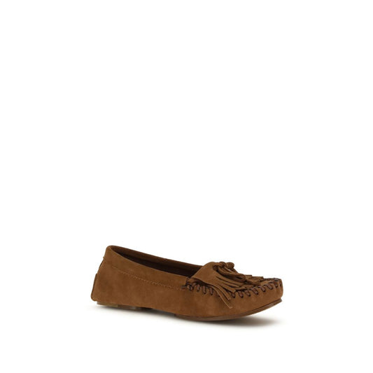 Paris Texas Brown Calf Leather Bos Taurus Slip-On Loafers Curated Luxury Accessories by Orvyn