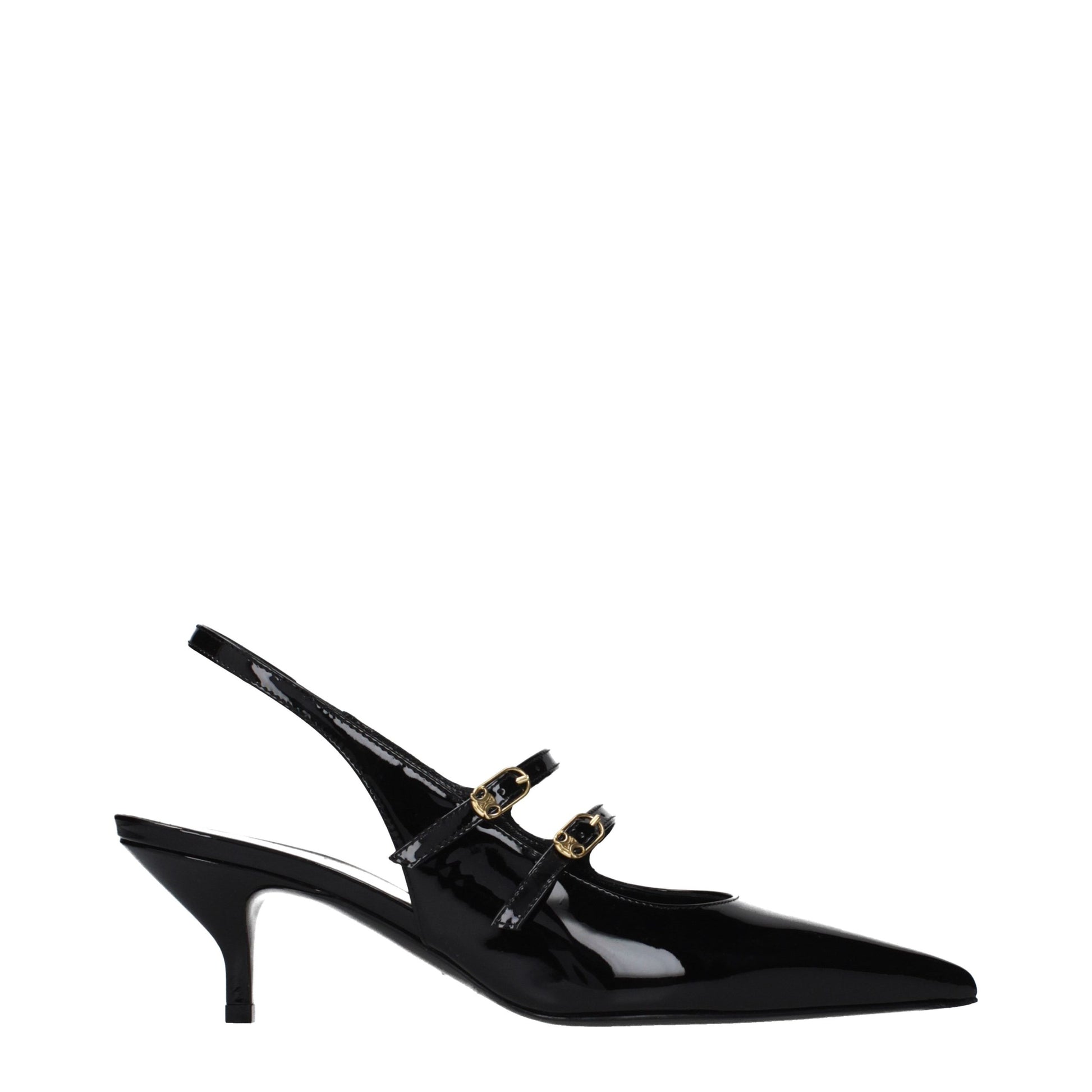 Celine Black Leather Sandals Curated Luxury Accessories by Orvyn