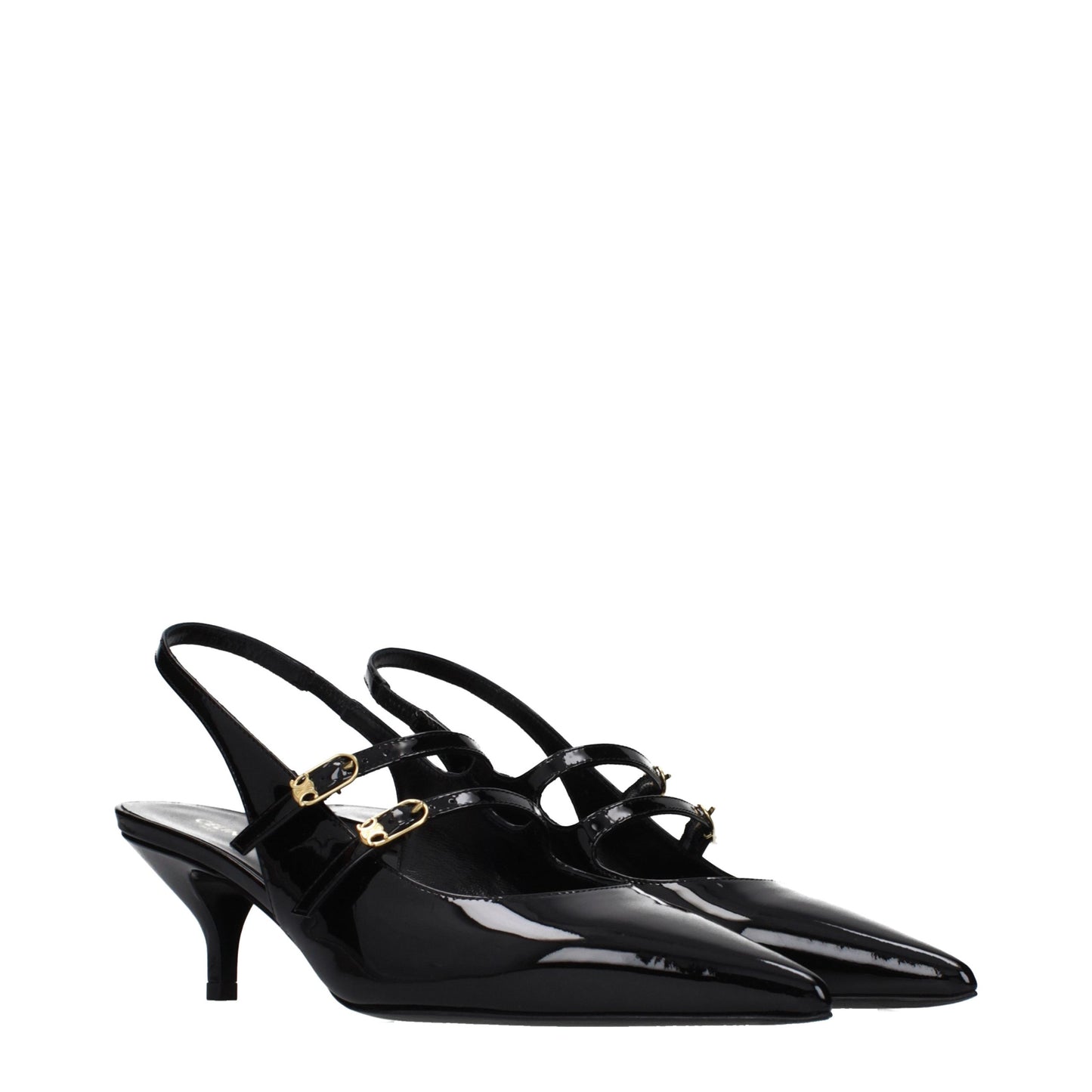 Celine Black Leather Sandals Curated Luxury Accessories by Orvyn