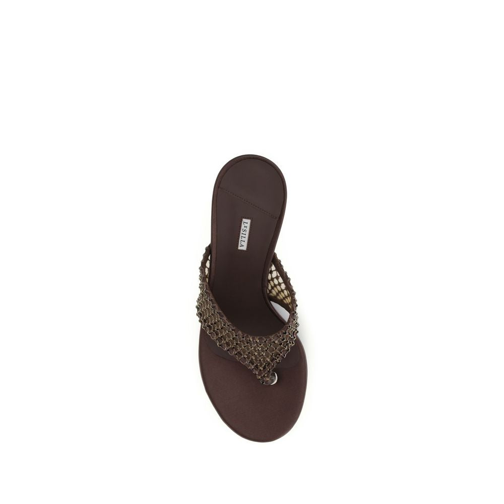 LE SILLA Brown Gilda Sandals braun