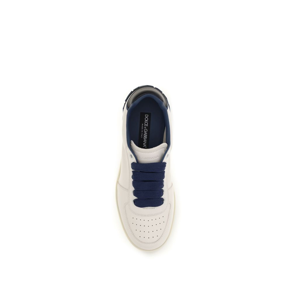 Dolce & Gabbana Multicolor Calf Leather Bos Taurus Low Top Sneakers Curated Luxury Accessories by Orvyn