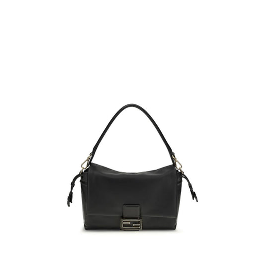 Fendi Black Mamma Baguette Shoulder Bag
