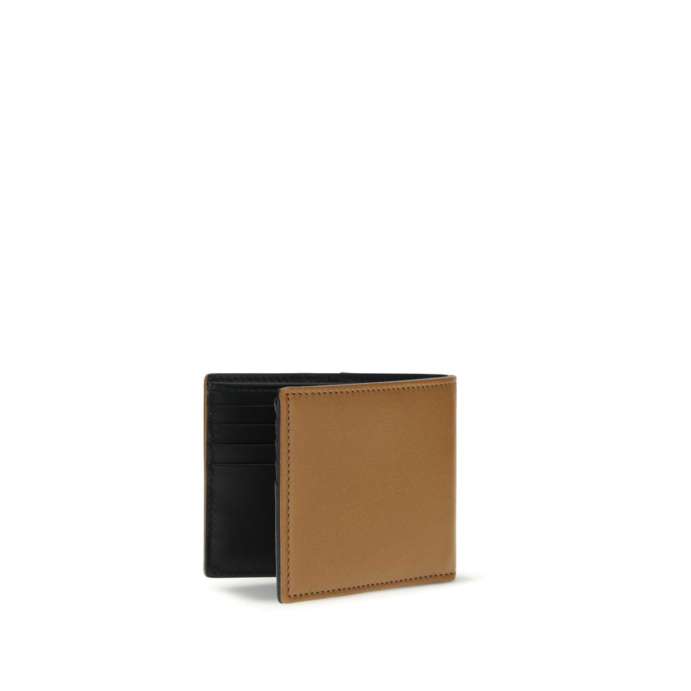 Valentino Garavani Black Calf Leather Bos Taurus Wallet Curated Luxury Accessories by Orvyn