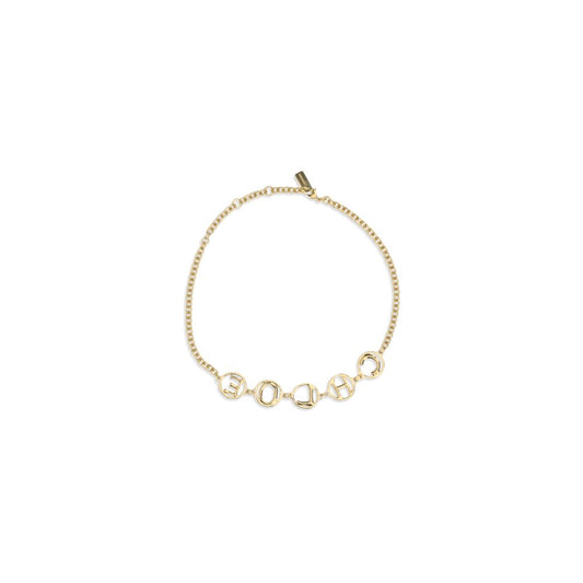 Chloé Gold Brass Necklace Curated Luxury Accessories by Orvyn