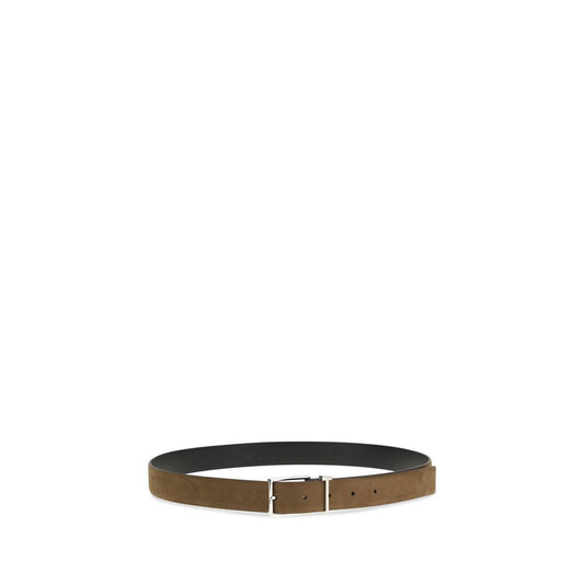 Tom Ford Brown Calf Leather Bos Taurus Regular Belt Curated Luxury Accessories by Orvyn