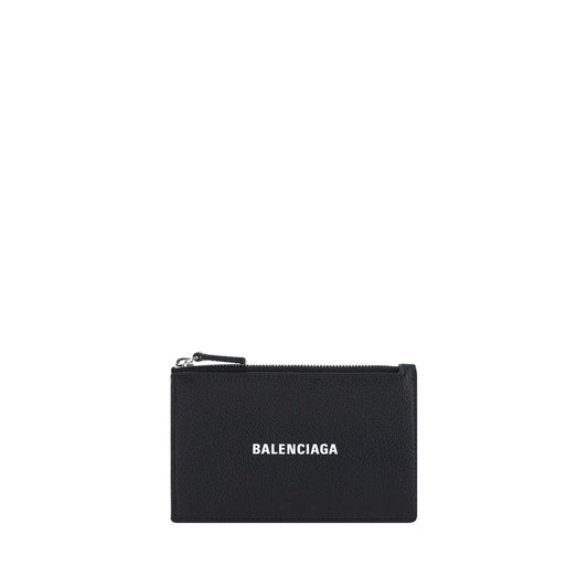 Balenciaga Black Calf Leather Bos Taurus Wallet Curated Luxury Accessories by Orvyn