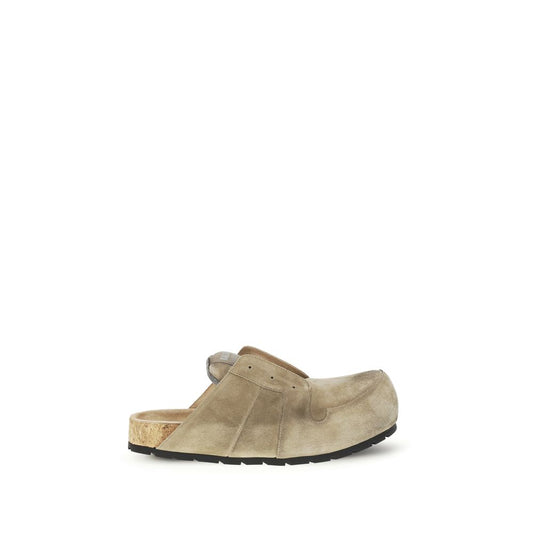 Balenciaga Beige Calf Leather Bos Taurus Mules Curated Luxury Accessories by Orvyn