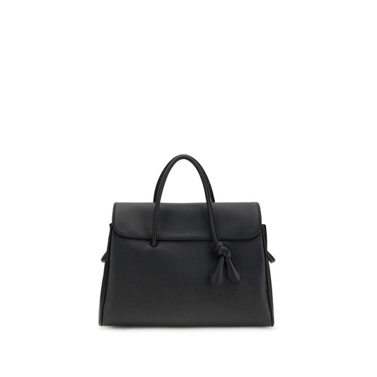 Jacquemus Black Calf Leather Bos Taurus Handbag Curated Luxury Accessories by Orvyn