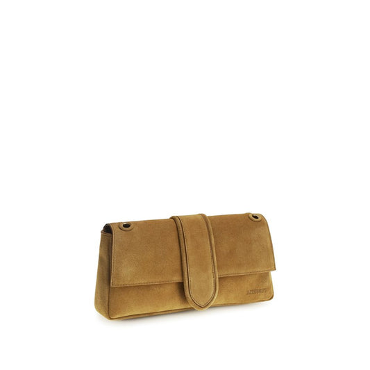 Jacquemus Beige Calf Leather Bos Taurus Shoulder Bag Curated Luxury Accessories by Orvyn