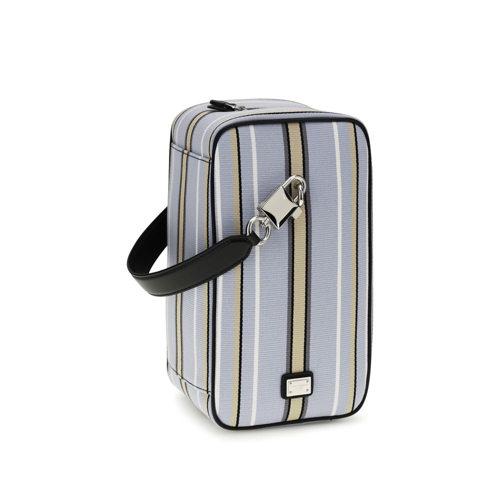 Dolce & Gabbana Blue Cotton Handbag Curated Luxury Accessories by Orvyn