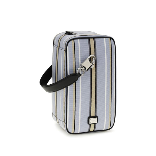 Dolce & Gabbana Blue Cotton Handbag Curated Luxury Accessories by Orvyn