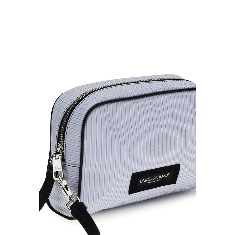 Dolce & Gabbana Blue Cotton Handbag Curated Luxury Accessories by Orvyn