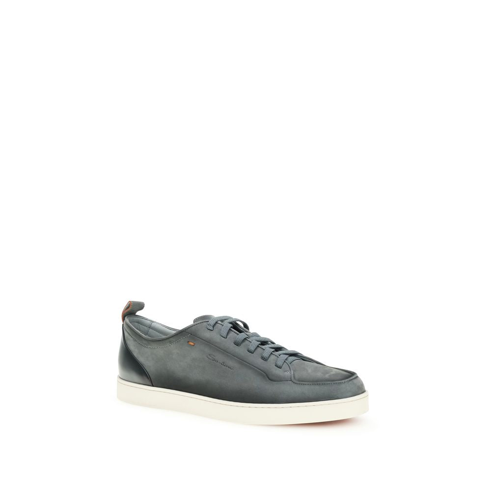 Santoni Gray 'Low Top' Sneakers grau