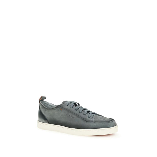 Santoni Gray 'Low Top' Sneakers grau