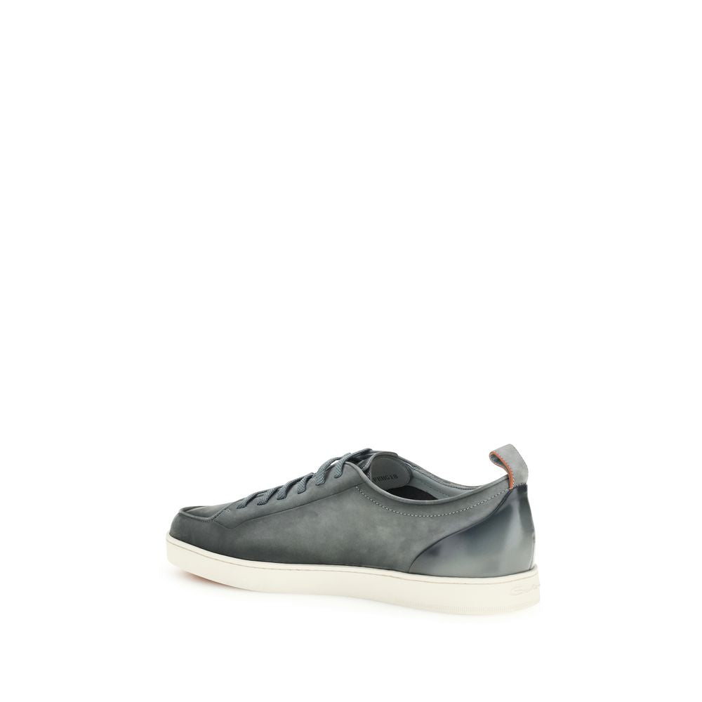 Santoni Gray 'Low Top' Sneakers grau