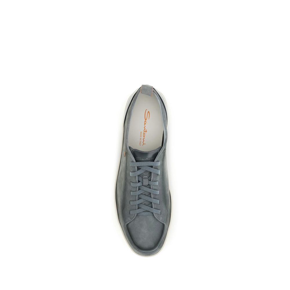 Santoni Gray 'Low Top' Sneakers grau