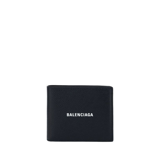 Balenciaga Black Calf Leather Bos Taurus Wallet Curated Luxury Accessories by Orvyn