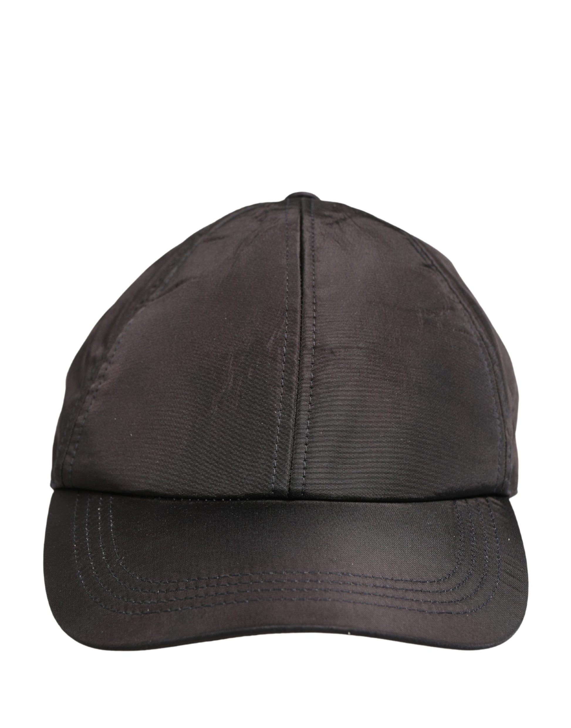 Dolce & Gabbana Men Black Cotton 6 Panels Baseball Cap Hat Curated Luxury Accessories by Orvyn