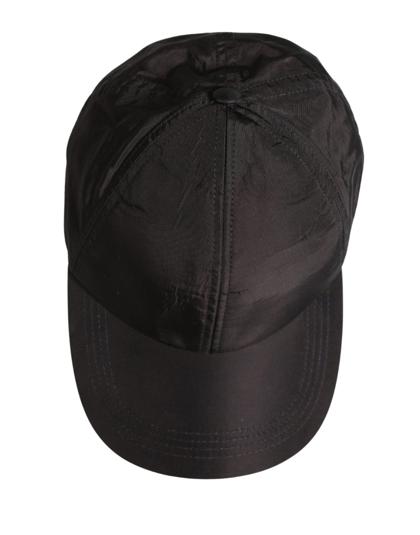 Dolce & Gabbana Men Black Cotton 6 Panels Baseball Cap Hat Curated Luxury Accessories by Orvyn