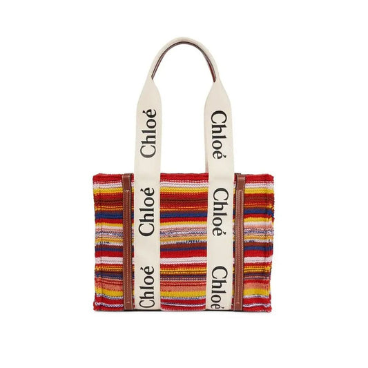 Chloé Multicolor Wool Tote Bag Curated Luxury Accessories by Orvyn