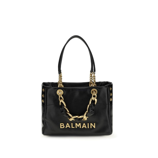 discover authentic Balmain Black Calf Leather Bos Taurus Shoulder Bag curated by Orvyn luxury accessories