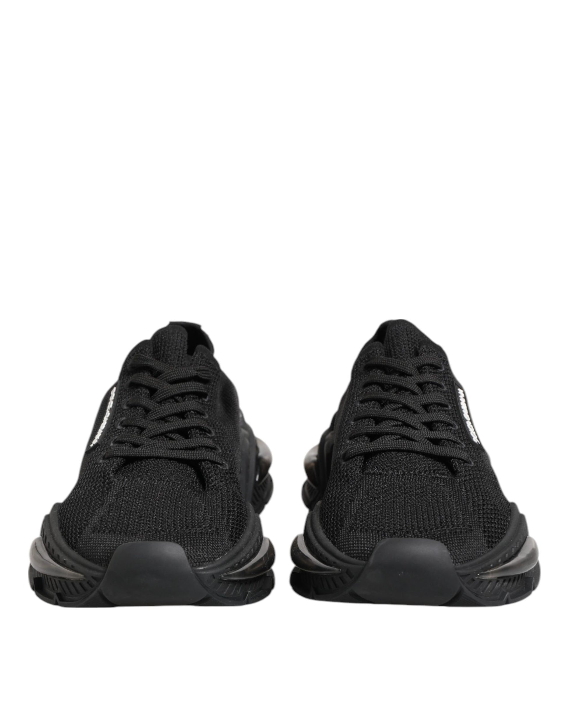 Dolce & Gabbana Black Airmaster Low Top Men Sneakers Shoes Curated Luxury Accessories by Orvyn