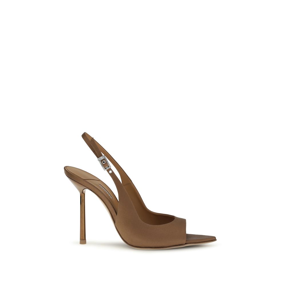 LE SILLA Brown Bella Chanel Sandals braun