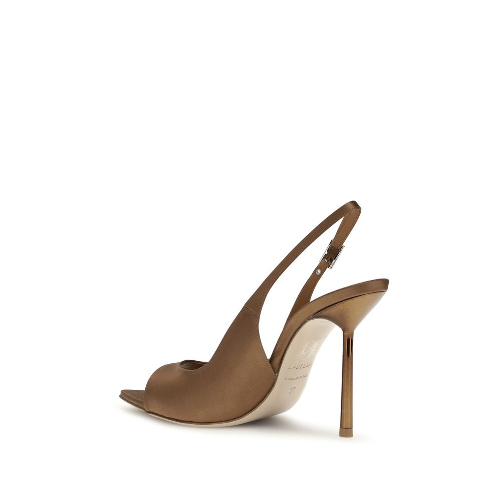LE SILLA Brown Bella Chanel Sandals braun