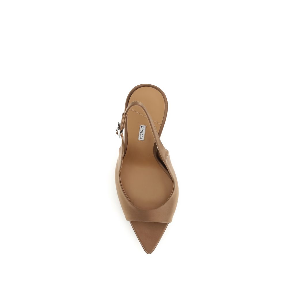 LE SILLA Brown Bella Chanel Sandals braun