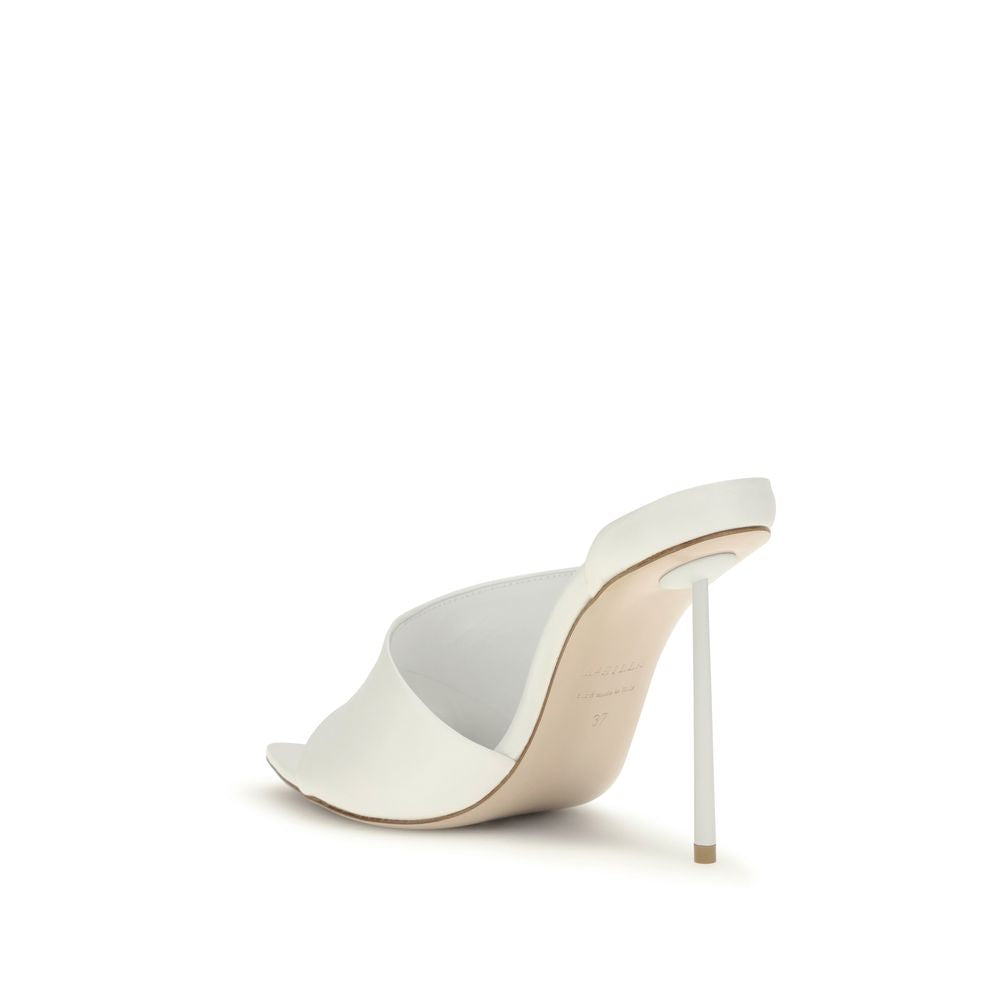 LE SILLA White Futura Sandals weiss