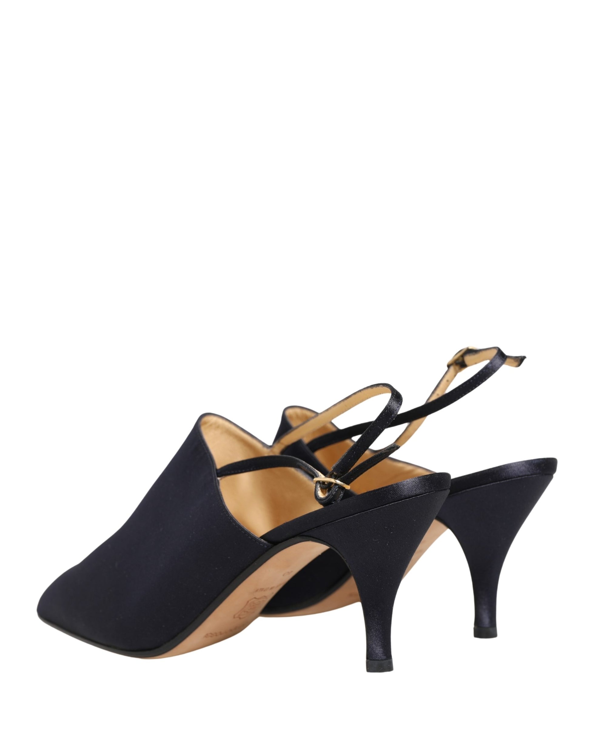 Dolce & Gabbana Black Suede Heels Slingbacks Shoes Curated Luxury Accessories by Orvyn