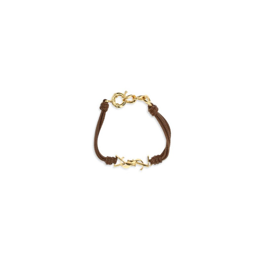 Saint Laurent Bicolor Lamb Ovis Aries Aries Bracelet Curated Luxury Accessories by Orvyn